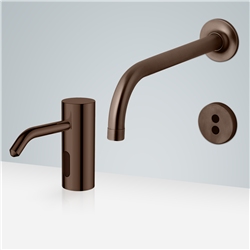 Bronze Automatic Hands Free Soap Dispenser